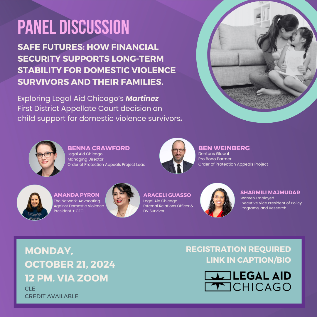 Provides information on the upcoming panel, on October 21.